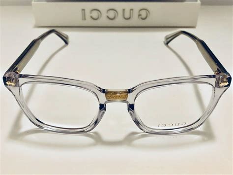 women's clear gucci glasses|gucci oversized prescription glasses.